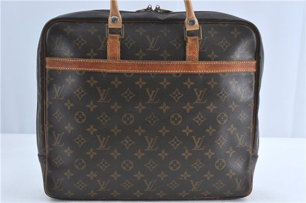 Auth Louis Vuitton Monogram Porte Documents Pegase Briefcase M53343 Junk 3694B