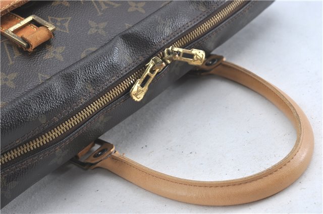 Auth Louis Vuitton Monogram Porte Documents Pegase Briefcase M53343 Junk 3694B