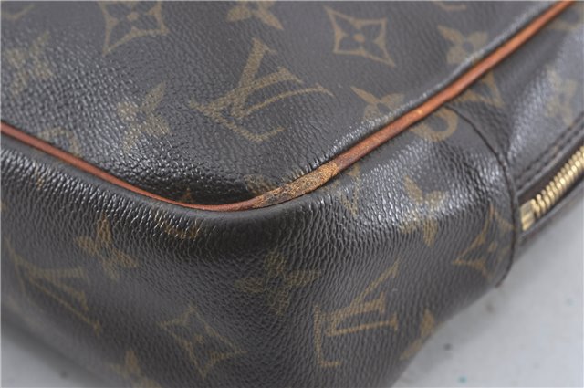 Auth Louis Vuitton Monogram Porte Documents Pegase Briefcase M53343 Junk 3694B