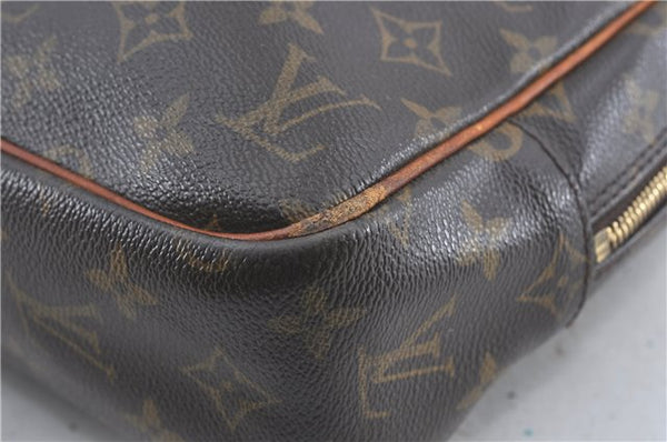 Auth Louis Vuitton Monogram Porte Documents Pegase Briefcase M53343 Junk 3694B