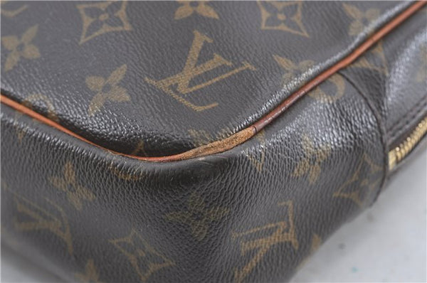 Auth Louis Vuitton Monogram Porte Documents Pegase Briefcase M53343 Junk 3694B