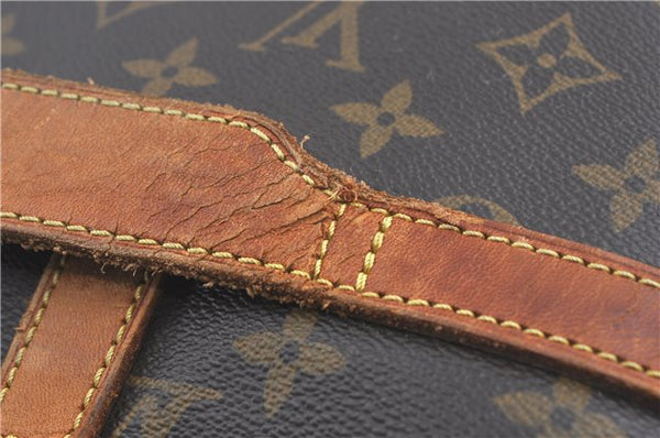 Auth Louis Vuitton Monogram Porte Documents Pegase Briefcase M53343 Junk 3694B