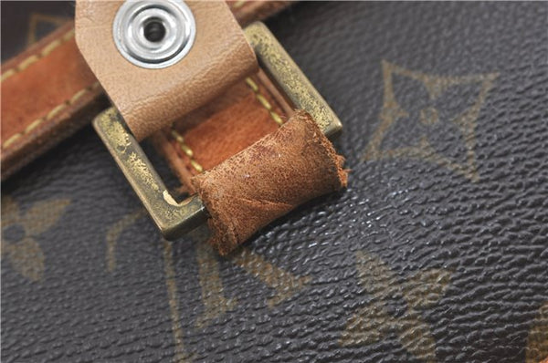 Auth Louis Vuitton Monogram Porte Documents Pegase Briefcase M53343 Junk 3694B