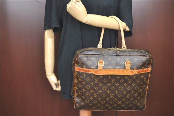 Auth Louis Vuitton Monogram Porte Documents Pegase Briefcase M53343 Junk 3694B
