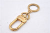 Authentic LOUIS VUITTON Charm Key Chain Anokre Gold M62694 LV 3695C