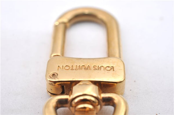 Authentic LOUIS VUITTON Charm Key Chain Anokre Gold M62694 LV 3695C