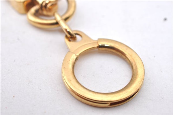 Authentic LOUIS VUITTON Charm Key Chain Anokre Gold M62694 LV 3695C