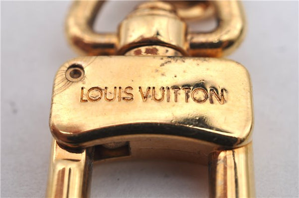 Authentic LOUIS VUITTON Charm Key Chain Anokre Gold M62694 LV 3695C