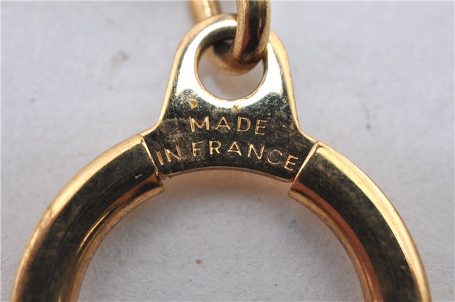 Authentic LOUIS VUITTON Charm Key Chain Anokre Gold M62694 LV 3695C