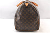 Authentic Louis Vuitton Monogram Keepall 55 Travel Boston Bag M41424 LV 3695F