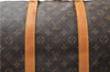 Authentic Louis Vuitton Monogram Keepall 55 Travel Boston Bag M41424 LV 3695F