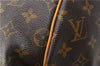 Authentic Louis Vuitton Monogram Keepall 55 Travel Boston Bag M41424 LV 3695F