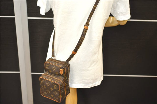 Auth Louis Vuitton Monogram Mini Amazone Shoulder Cross Body Bag M45238 LV 3696D