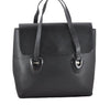 Authentic GUCCI Vintage Shoulder Tote Bag Purse Leather Black 3698I