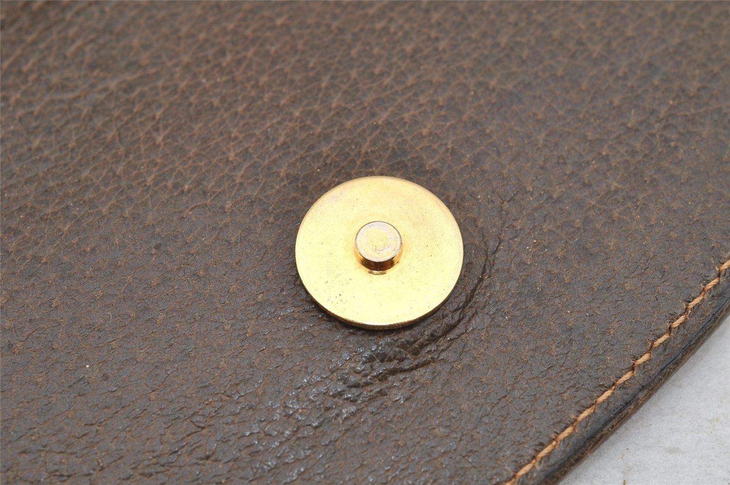 Authentic GUCCI GG Plus Shoulder Cross Body Bag PVC Leather Brown Junk 3699I