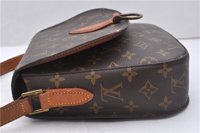 Auth Louis Vuitton Monogram Saint Cloud GM Shoulder Cross Bag M51242 LV 3704D