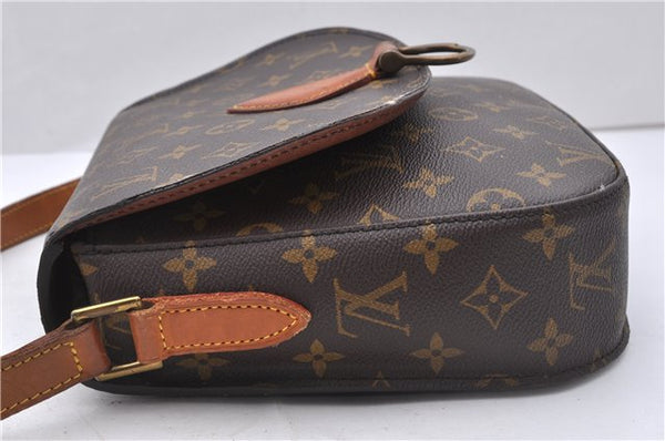 Auth Louis Vuitton Monogram Saint Cloud GM Shoulder Cross Bag M51242 LV 3704D