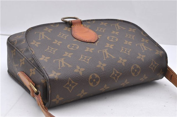 Auth Louis Vuitton Monogram Saint Cloud GM Shoulder Cross Bag M51242 LV 3704D