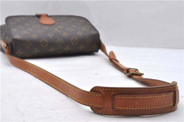 Auth Louis Vuitton Monogram Saint Cloud GM Shoulder Cross Bag M51242 LV 3704D