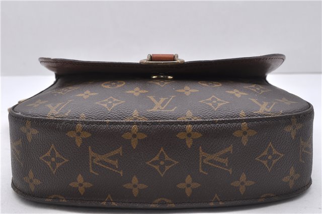 Auth Louis Vuitton Monogram Saint Cloud GM Shoulder Cross Bag M51242 LV 3704D