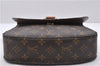 Auth Louis Vuitton Monogram Saint Cloud GM Shoulder Cross Bag M51242 LV 3704D