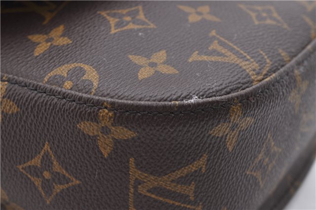 Auth Louis Vuitton Monogram Saint Cloud GM Shoulder Cross Bag M51242 LV 3704D