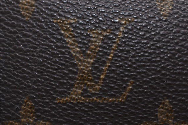 Auth Louis Vuitton Monogram Saint Cloud GM Shoulder Cross Bag M51242 LV 3704D