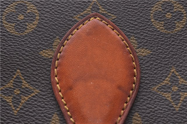 Auth Louis Vuitton Monogram Saint Cloud GM Shoulder Cross Bag M51242 LV 3704D