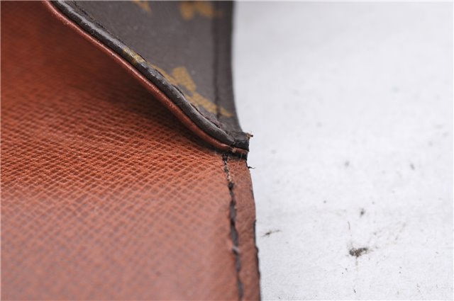 Auth Louis Vuitton Monogram Saint Cloud GM Shoulder Cross Bag M51242 LV 3704D