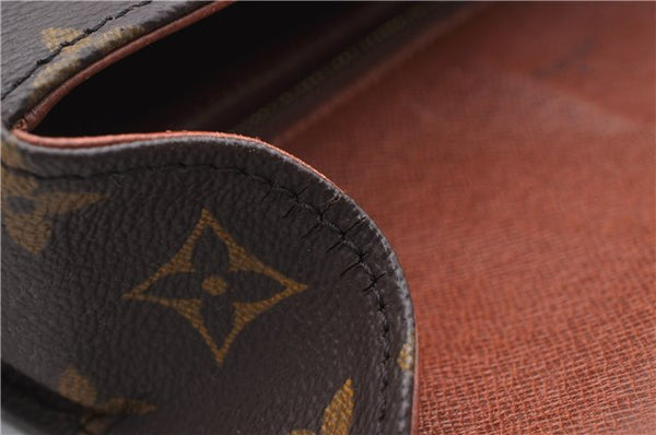 Auth Louis Vuitton Monogram Saint Cloud GM Shoulder Cross Bag M51242 LV 3704D