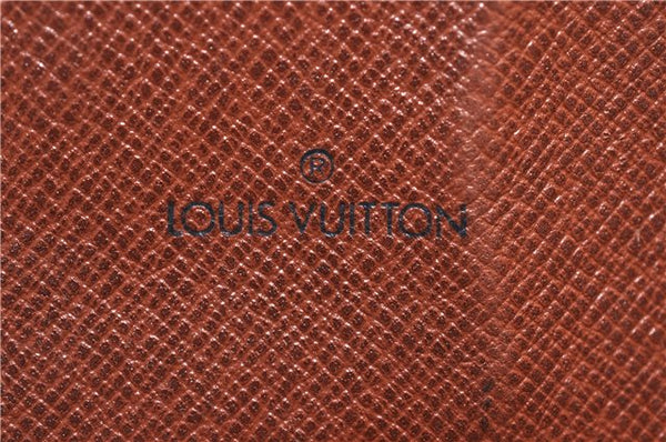 Auth Louis Vuitton Monogram Saint Cloud GM Shoulder Cross Bag M51242 LV 3704D