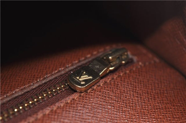 Auth Louis Vuitton Monogram Saint Cloud GM Shoulder Cross Bag M51242 LV 3704D