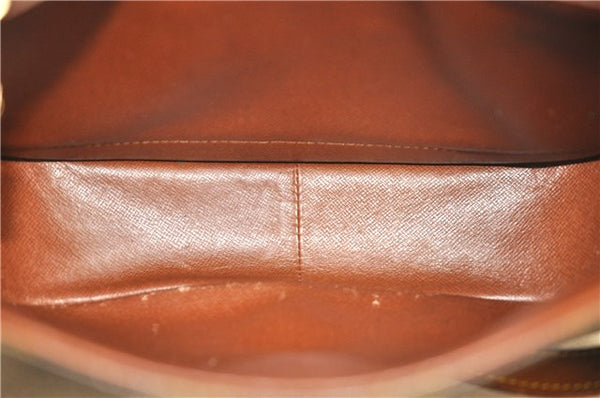 Auth Louis Vuitton Monogram Saint Cloud GM Shoulder Cross Bag M51242 LV 3704D