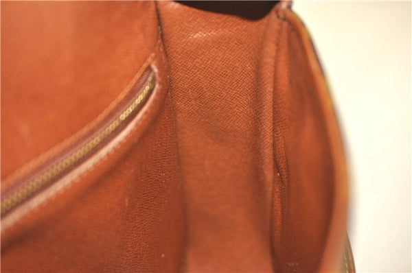 Auth Louis Vuitton Monogram Saint Cloud GM Shoulder Cross Bag M51242 LV 3704D