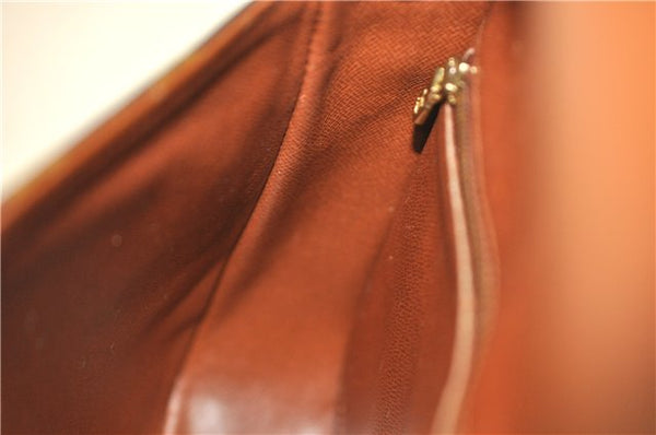 Auth Louis Vuitton Monogram Saint Cloud GM Shoulder Cross Bag M51242 LV 3704D