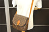 Auth Louis Vuitton Monogram Saint Cloud GM Shoulder Cross Bag M51242 LV 3704D