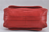 Authentic Chloe Paraty 2Way Shoulder Hand Bag Leather Red 3714F