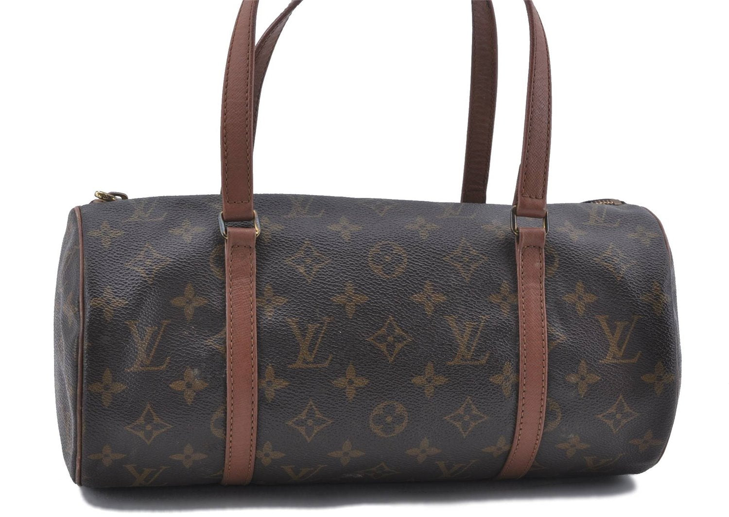 Authentic Louis Vuitton Monogram Papillon 30 Hand Bag Old Model LV 3715D