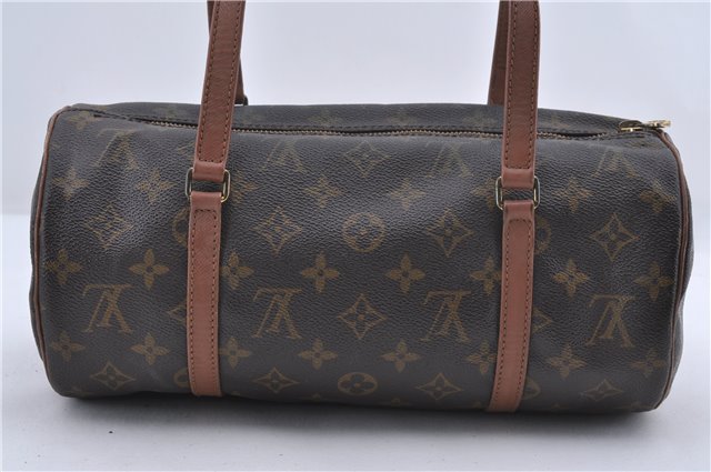 Authentic Louis Vuitton Monogram Papillon 30 Hand Bag Old Model LV 3715D