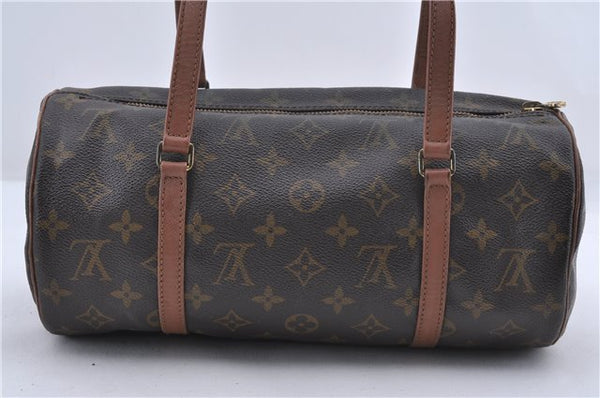 Authentic Louis Vuitton Monogram Papillon 30 Hand Bag Old Model LV 3715D