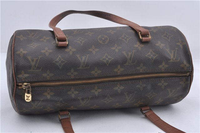 Authentic Louis Vuitton Monogram Papillon 30 Hand Bag Old Model LV 3715D