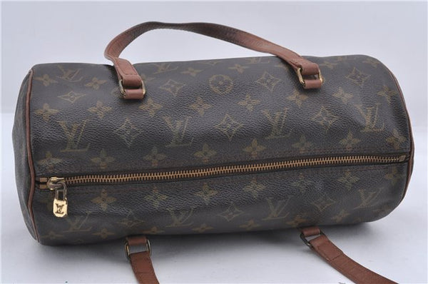 Authentic Louis Vuitton Monogram Papillon 30 Hand Bag Old Model LV 3715D