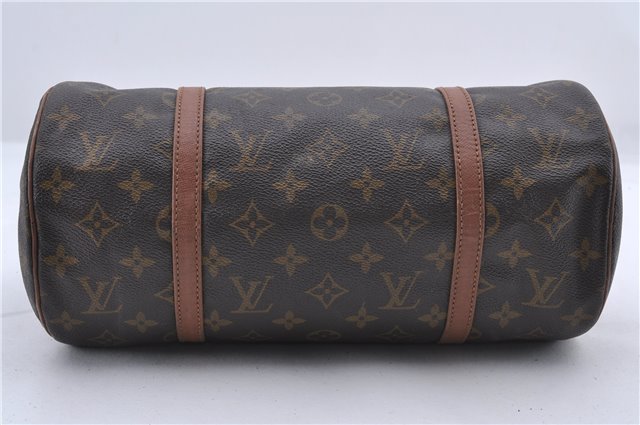 Authentic Louis Vuitton Monogram Papillon 30 Hand Bag Old Model LV 3715D