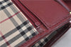 Authentic BURBERRY Nova Check Canvas Leather Shoulder Cross Bag Beige 3715F