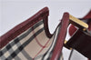 Authentic BURBERRY Nova Check Canvas Leather Shoulder Cross Bag Beige 3715F