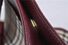 Authentic BURBERRY Nova Check Canvas Leather Shoulder Cross Bag Beige 3715F