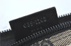 Authentic GUCCI Hand Bag Pouch Purse GG Canvas Leather 0391103 Navy Blue 3717C
