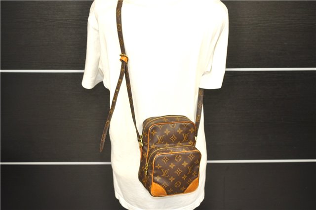 Authentic Louis Vuitton Monogram Amazone Shoulder Cross Body Bag M45236 LV 3718D
