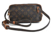 Auth Louis Vuitton Monogram Marly Bandouliere Shoulder Cross Bag M51828 LV 3721D