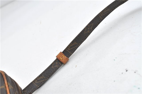 Auth Louis Vuitton Monogram Marly Bandouliere Shoulder Cross Bag M51828 LV 3721D